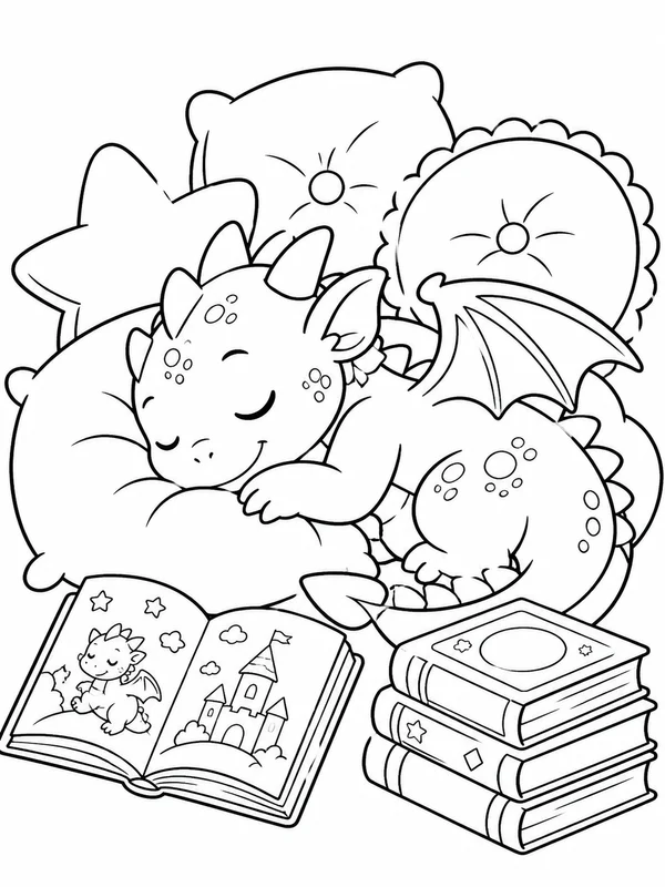 Dibujos de diseños adorables para colorear 21