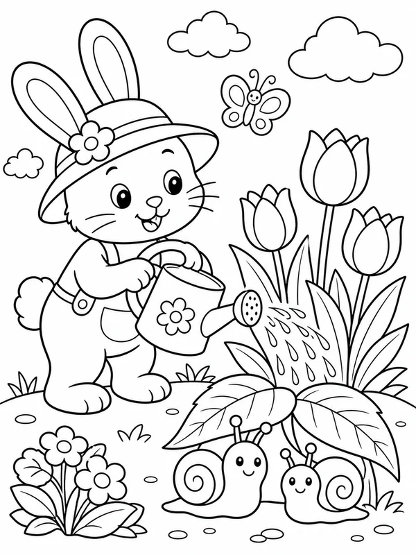 Dibujos de diseños adorables para colorear 19