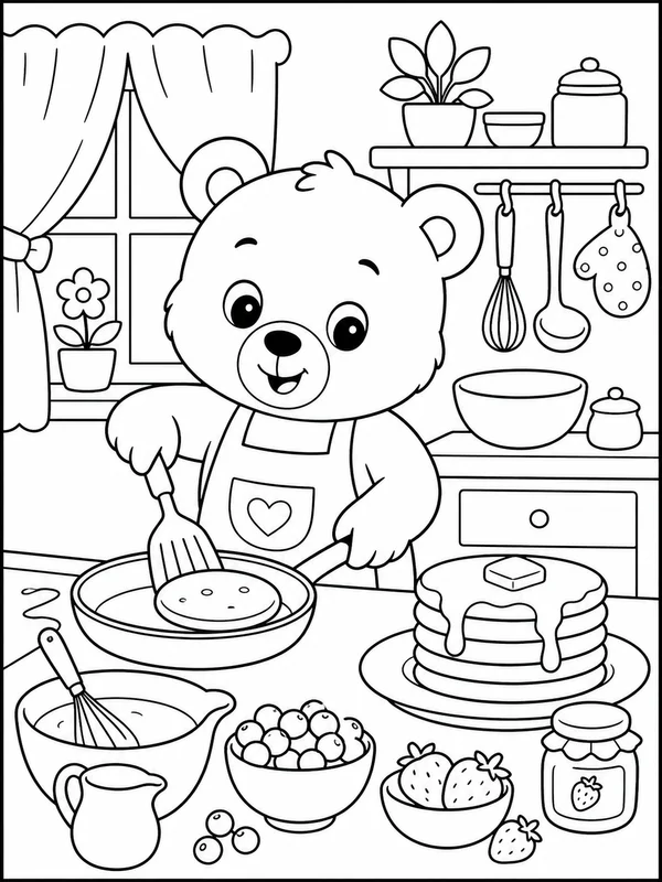 Dibujos de diseños adorables para colorear 15