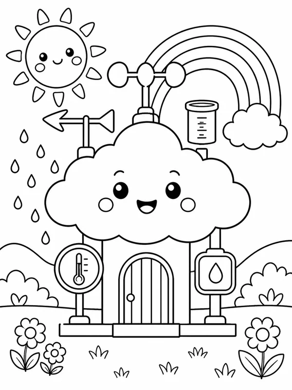 Dibujos de diseños adorables para colorear 12