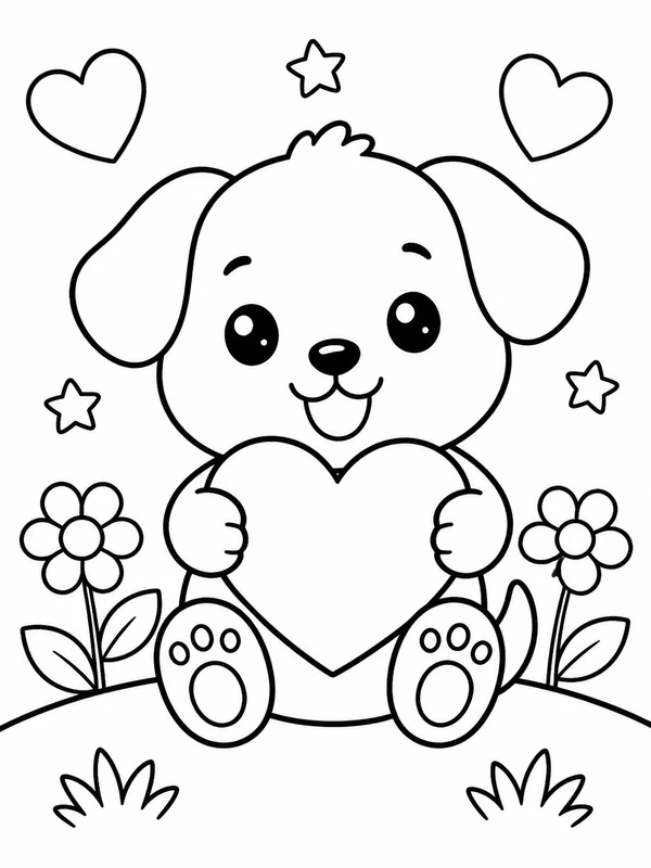 Dibujos de diseños adorables para colorear 11