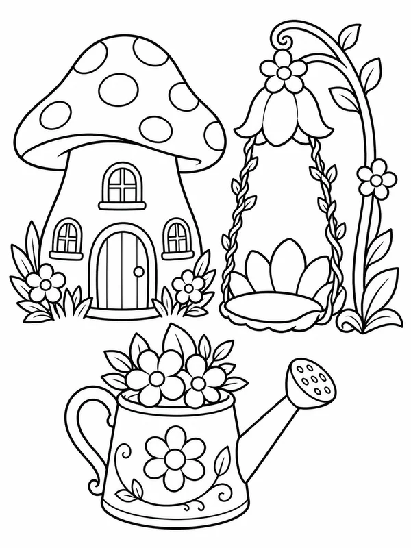 Dibujos de fairy para colorear 7