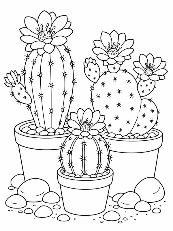 Dibujos de flores para colorear 9