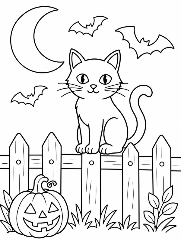 Dibujos de Halloween para colorear 24