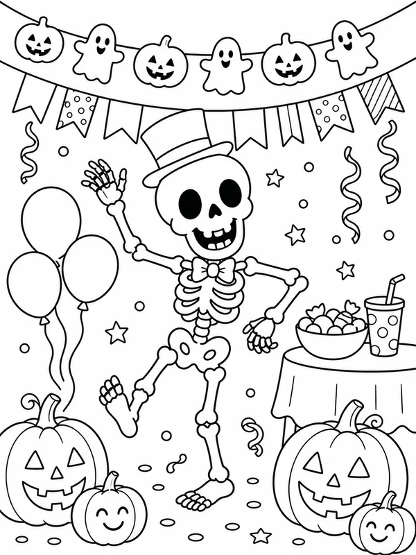 Dibujos de Halloween para colorear 23