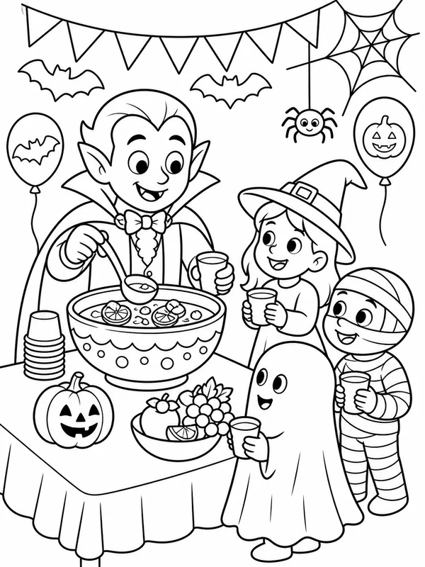 Dibujos de Halloween para colorear 21