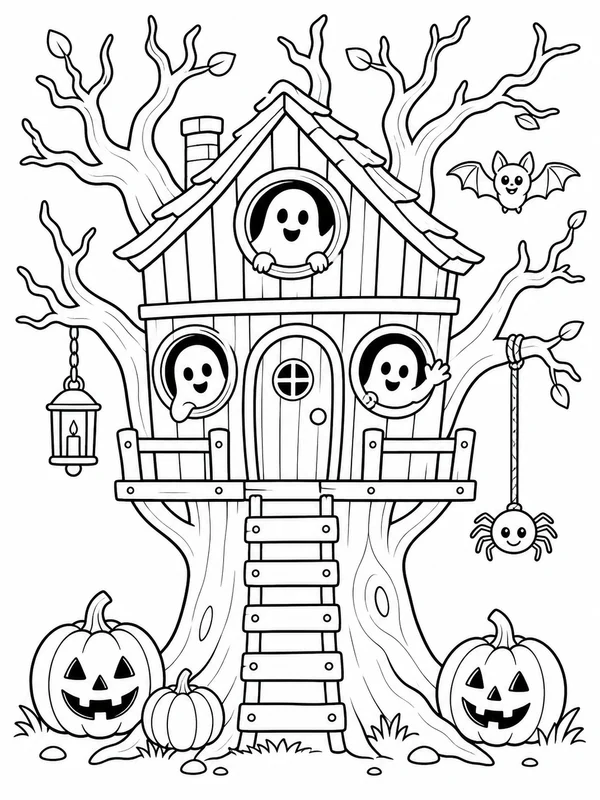 Dibujos de Halloween para colorear 20