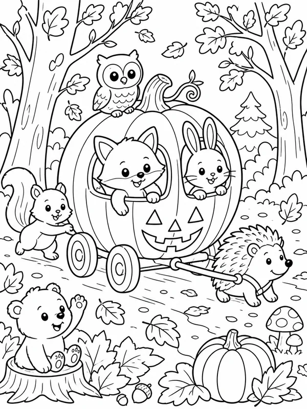 Dibujos de Halloween para colorear 19