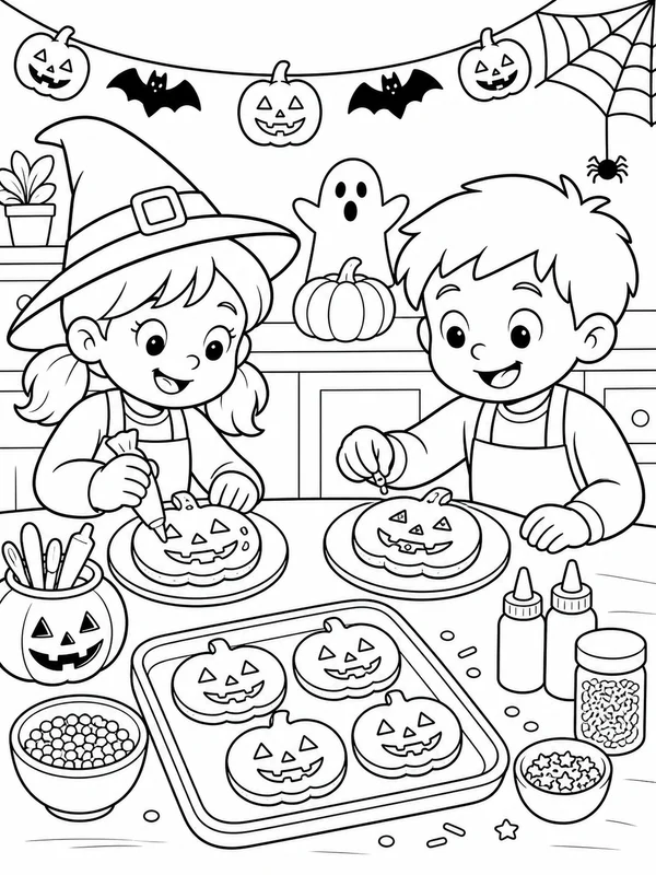 Dibujos de Halloween para colorear 18
