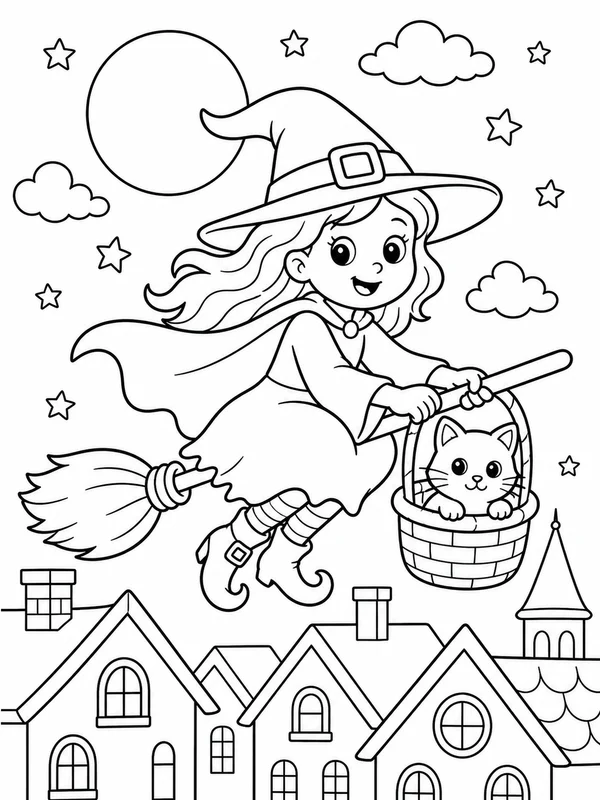 Dibujos de Halloween para colorear 16