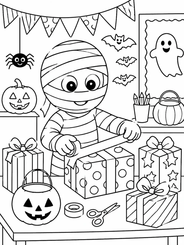 Dibujos de Halloween para colorear 15