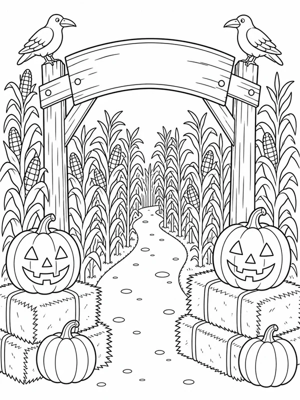 Dibujos de Halloween para colorear 14