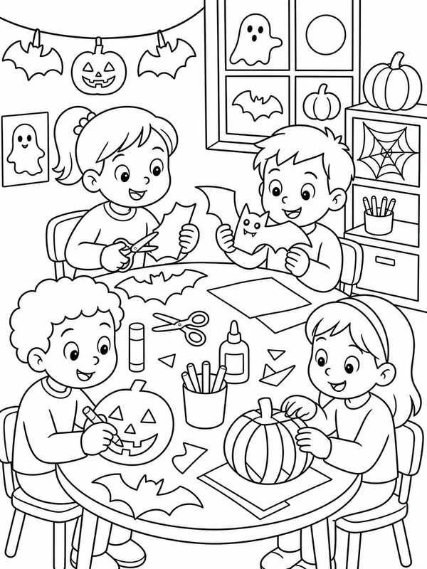 Dibujos de Halloween para colorear 11