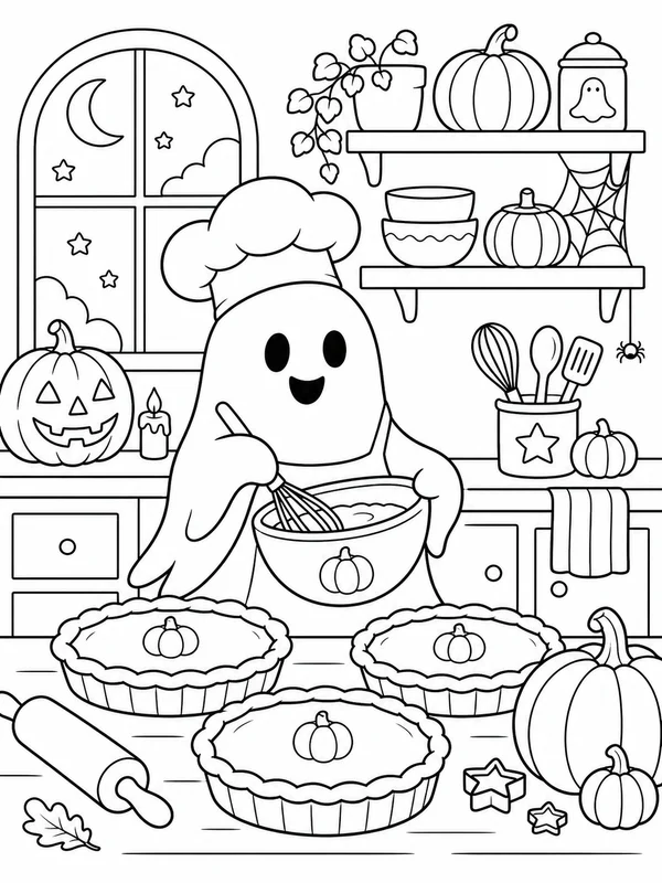 Dibujos de Halloween para colorear 6