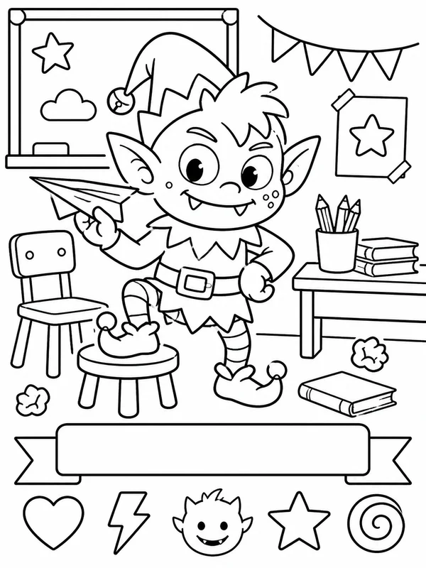 Labubu printable coloring page printable line art