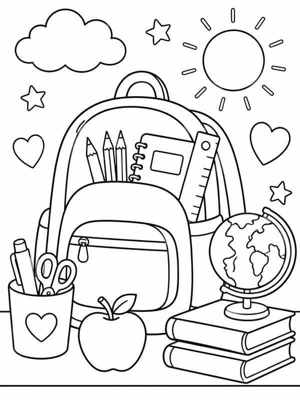 Lead Magnet Coloring Pages: classroom-ready lead magnet coloring pages activity page with simple icons and open coloring spaces