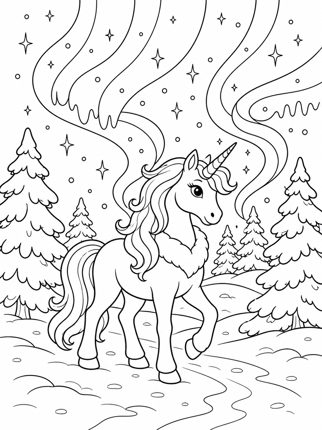 Winter Unicorn